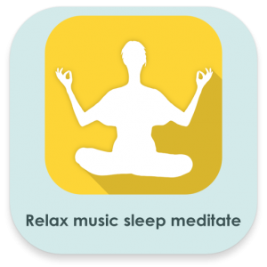icon relax music sleep meditate - android app