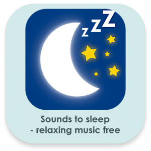 icon sounds to sleep - relaxing music free - android app