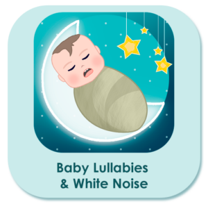 icon Baby lullabies white noise - Android app
