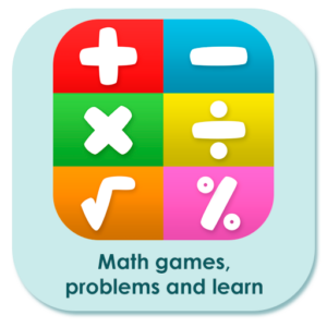 icon Math games problems and learn - Android app