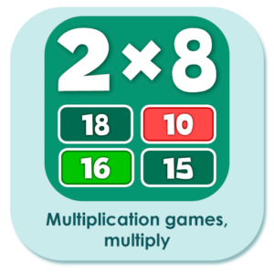 icon Multiplication games multiply - Android app